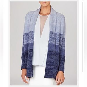 BCBG MAXAZARIA GINATA OMBRÉ WRAP CARDIGAN